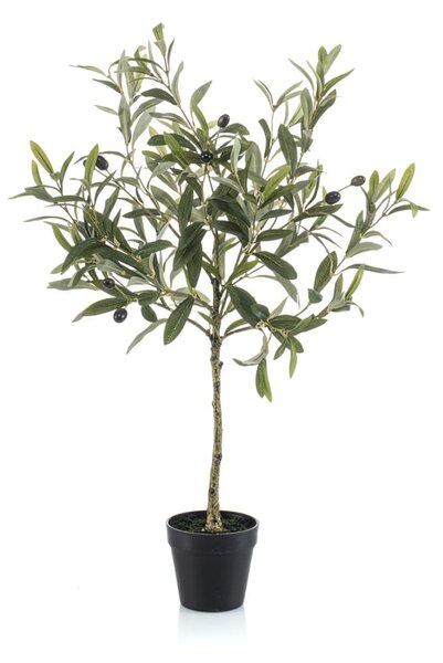 Umjetno stablo masline 70 cm u crnoj saksiji - 51 - 70 cm