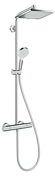 Hansgrohe Crometta Sustav tuš garniture E 240 (Razmak provrta: 103,4 cm, Broj vrsta mlaza: 2 Kom., Krom)