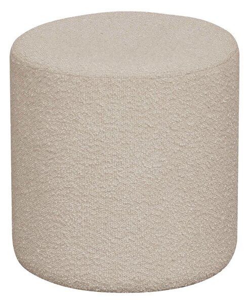 Bež tabure od bouclé tkanine Ejby – House Nordic