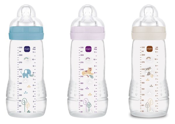 MAM plastična bočica Easy active 330ml sort
