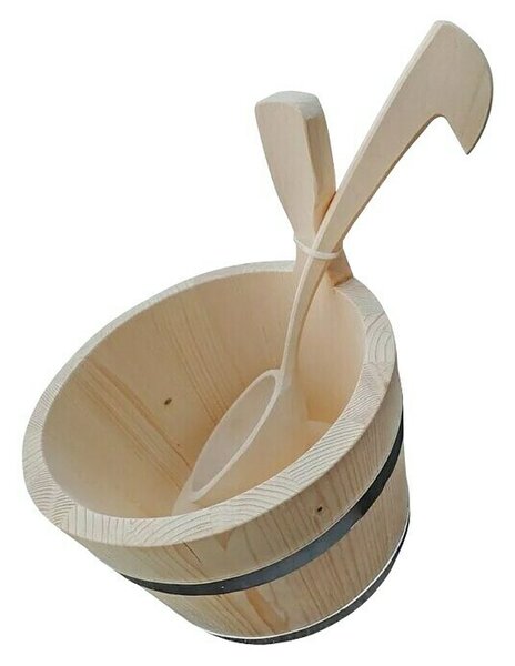 Set pribora za saunu (Materijal: Drvo)