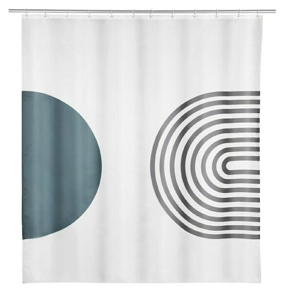 SCHÖNER WOHNEN-Kollektion Zavjesa za tuš Orfa (Š x V: 180 x 200 cm, Plastika, Siva)