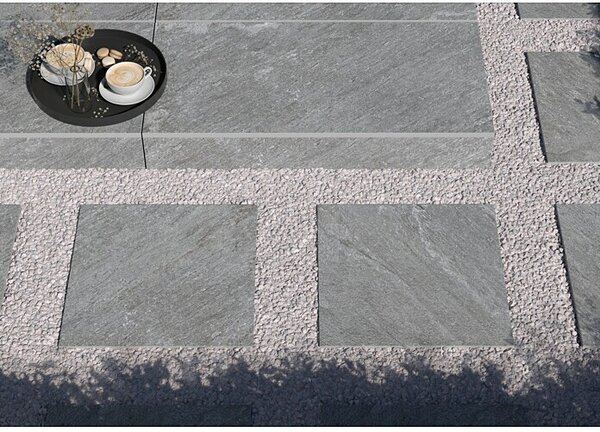 Pločica za terasu Piazza 2.0 (59,7 x 59,7 x 2 cm, Siva, Mat)