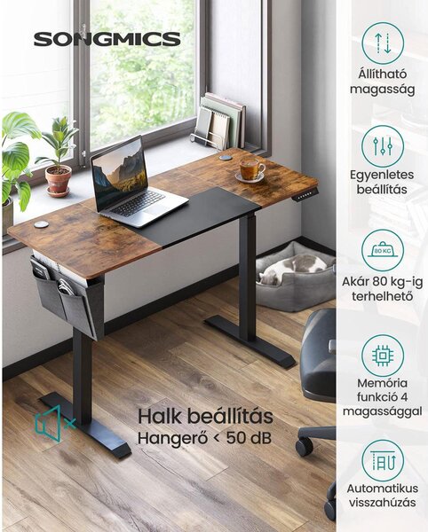 Električni stol podesiv po visini, 60 x 140 x (72-120) cm
