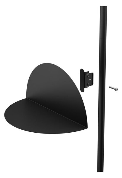 Crni metalni modularni sustav polica 27x203,5 cm Solis – Umbra