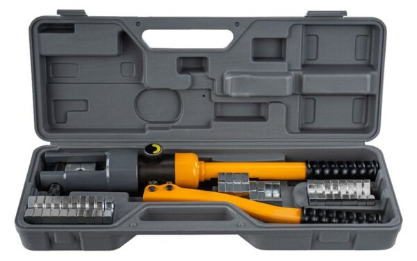 Hidraulična preša za krimpanje kabela 6–300 mm², 14 matrica