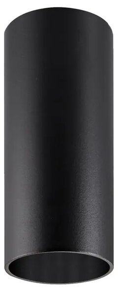 LED VISILICA cylinder, 240V, GU10/PAR16, Max 12W (LED), IP20, L13.5cm, black VK/03087CE/13/B