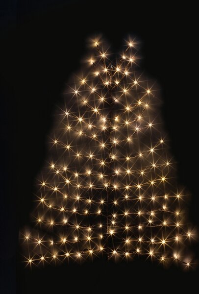 LED zidna božićna jelka ZIGGY, smeđa - više veličina Veličina: XS