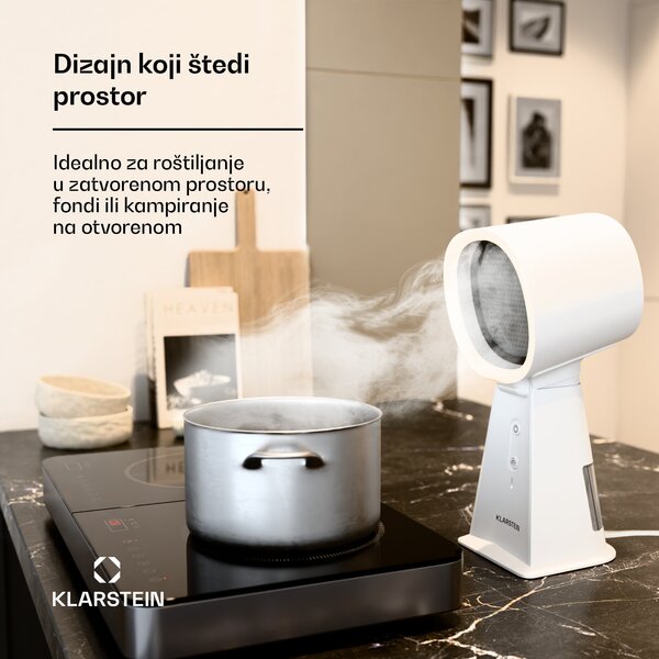 Klarstein WanderVent, Digestor 200 m³/h, Kompaktni dizajn
