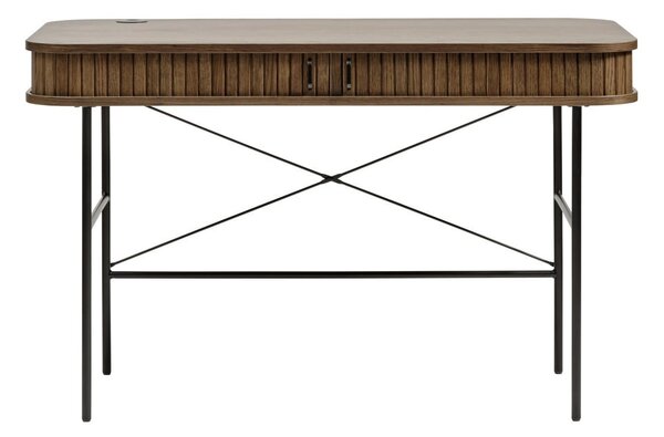 Radni stol u dekoru hrasta 60x120 cm Nola - Unique Furniture