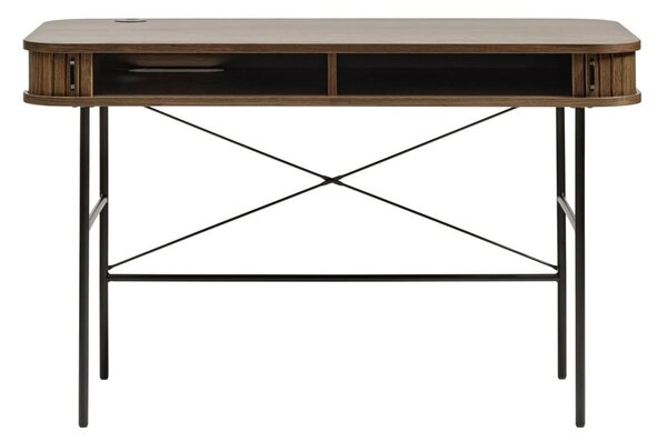 Radni stol u dekoru hrasta 60x120 cm Nola - Unique Furniture