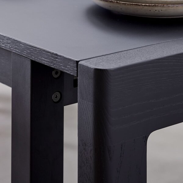 Proširiv blagovaonski stol s crnom pločom 96x220 cm Join by Hammel – Hammel Furniture