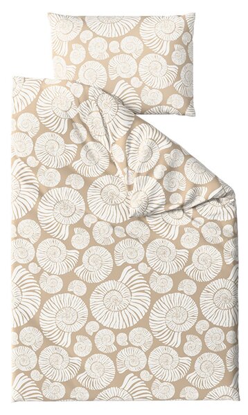Posteljina od mikrovlakana SNAIL SHELL smeđa Dimenzije posteljine: 70 x 90 cm | 140 x 200 cm