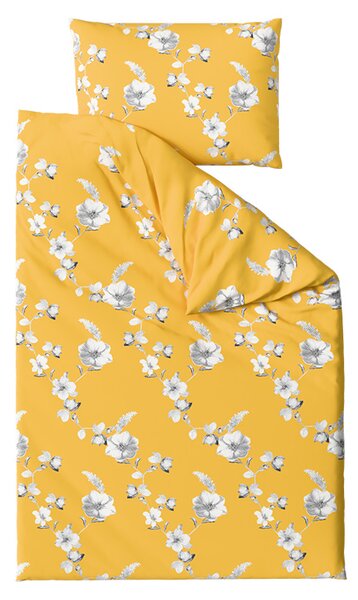 Posteljina od mikrovlakana YELLOW ROSE žuta Dimenzije posteljine: 70 x 90 cm | 140 x 200 cm