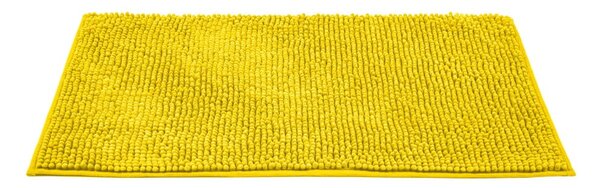 Žuta tekstilna kupaonska prostirka 50x80 cm Chenille - Allstar