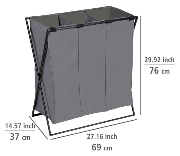 Platnena košara za rublje 145 l Trio - Wenko