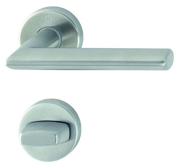 Hoppe Garnitura kvaka za WC (Debljina vrata: 40 mm - 45 mm, Plemeniti čelik)