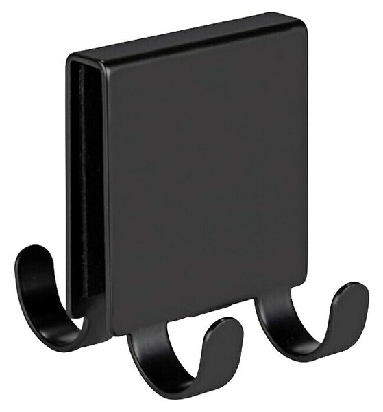 SCHÖNER WOHNEN-Kollektion Kupaonska kukica Brola (Š x V: 5,5 x 6 cm, Crna, Mat)
