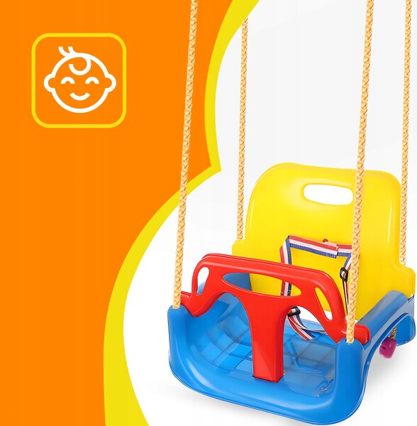 3v1 PVC dječji zamah sa zaštitom do 30 kg