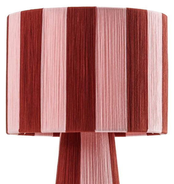 Stolne Lampa Lindby, Suly, Crvena, Dnevna soba, Tkanina / tekstil, Stanovanje mladih