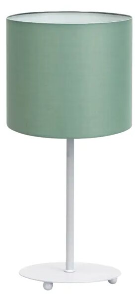 METALNA STOLNA LAMPA SA ZELENIM SJENILOM/E27/MAX 42W/395MM VK/03215/241