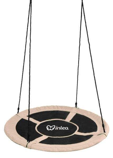 INLEA Viseći Ljuljački Krug 110cm – bež