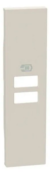LNOW POKROVNA TIPKA PUNJ. USB X2 1M KREM KM13C