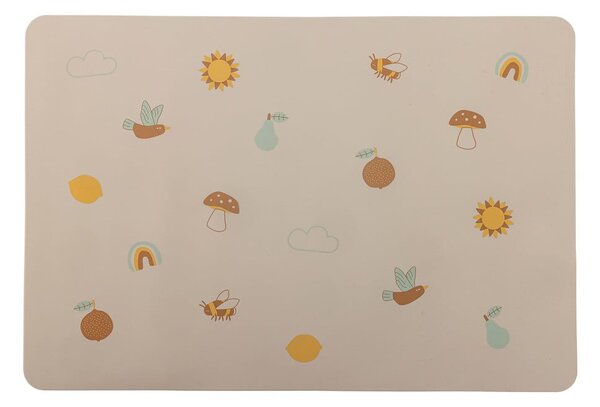 Silikonski dječji podmetač 25,5x37 cm Agnes – Bloomingville Mini