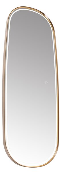Moderno kupaonsko ogledalo od ružičastog zlata s LED prigušivačem - Geraldien