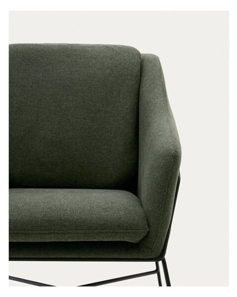 Zelena fotelja Brida – Kave Home