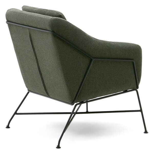 Zelena fotelja Brida – Kave Home