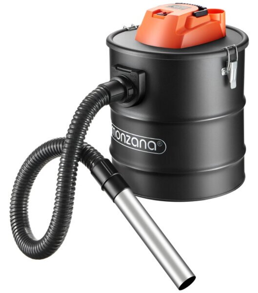 Usisavač za pepeo BENEDIKT, 1200 W, 18 kPa, crna/narančasta Monzana