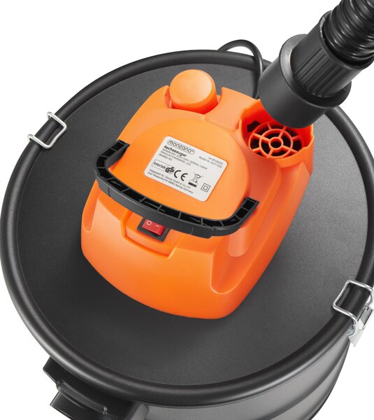 Usisavač za pepeo BENEDIKT, 1200 W, 18 kPa, crna/narančasta Monzana