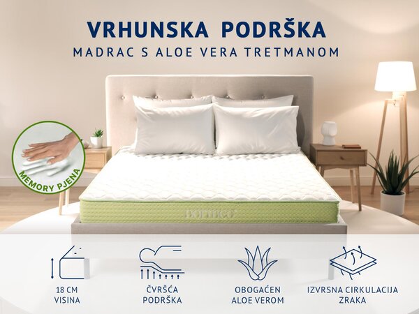 Madrac Dormeo Aloe Vera+ Memory