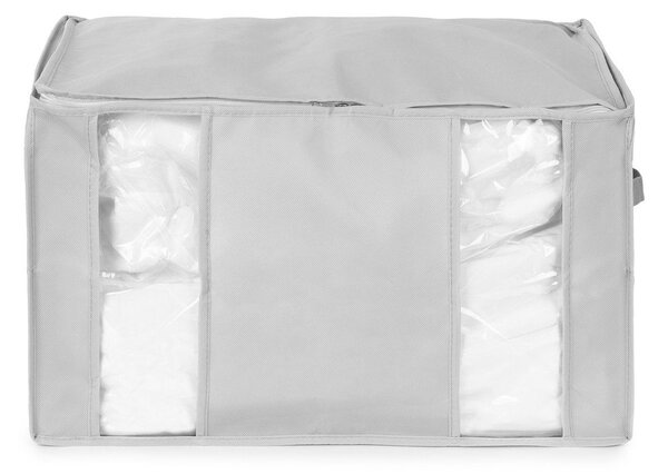 Vakuumska/ojačana tekstilna kutija za pohranu odjeće 56x42x33 cm Granit – Compactor