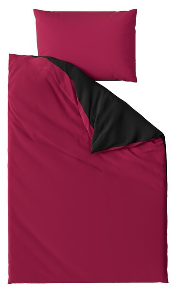 Pamučna posteljina MONOCHROMATIC bordo Dimenzije posteljine: 70 x 90 cm | 140 x 200 cm