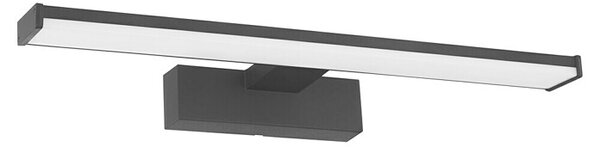 Eglo LED svjetiljka za ogledala Galenzana-E (7,4 W, D x Š x V: 12 x 40 x 4 cm, Crna, Neutralno bijelo)