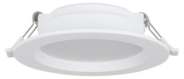 Eglo LED ugradbena svjetiljka, okrugla Idun (7 W, Ø x V: 11,7 x 3,1 cm, Bijela, Bijela, Neutralno bijelo)