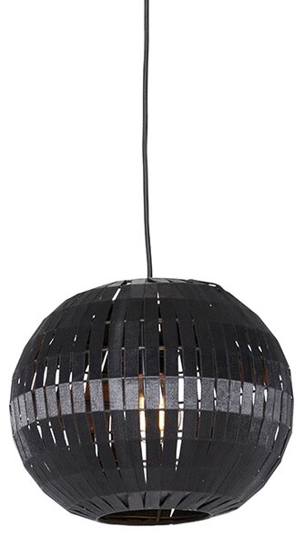 Moderna viseća lampa crna 30 cm - Zoë
