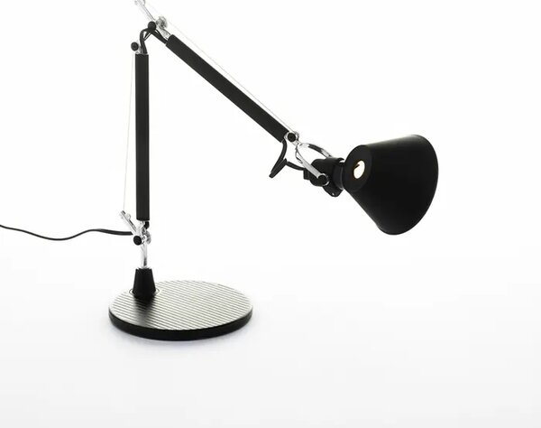 TOLOMEO MICRO STOLNA SVJETILJKA CRNA E14 SA POSTOLJEM AR011830