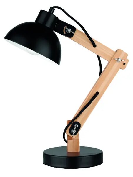 LILA STOLNA LAMPA E27 /IP20/CRNA NL671602