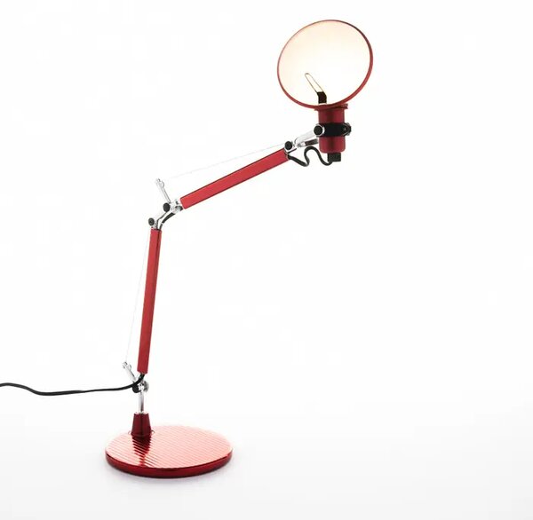 TOLOMEO MICRO STOLNA SVJETILJKA CRVENA E14 ARTEMIDE SA POSTOLJEM AR011810