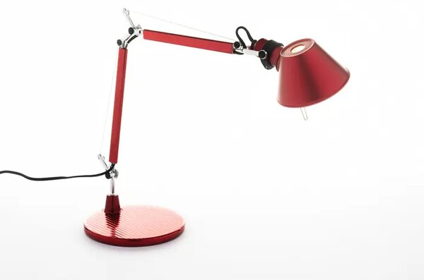 TOLOMEO MICRO STOLNA SVJETILJKA CRVENA E14 ARTEMIDE SA POSTOLJEM AR011810