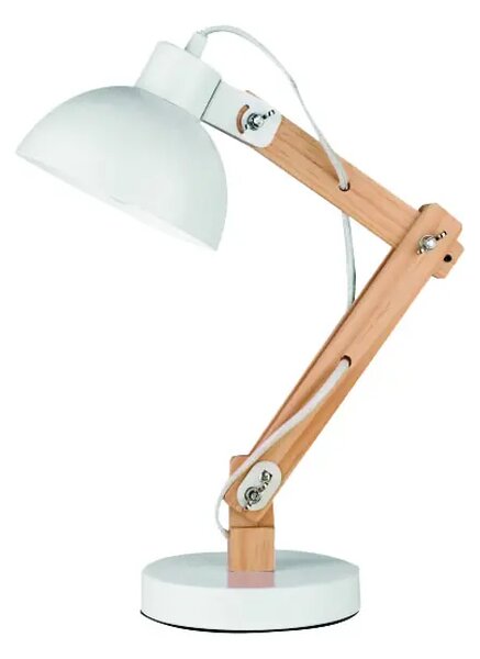 LILA STOLNA LAMPA E27 /IP20/BIJELA NL671601