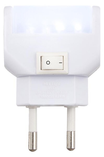 Globo - LED Orijentacijska svjetiljka s prekidačem LED 4xLED/0,24W/13V