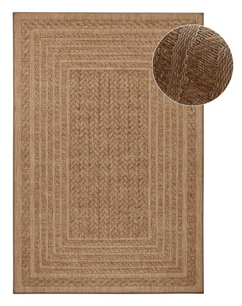 Smeđi unutarnji i vanjski tepih 120x170 cm Limonero – Hanse Home
