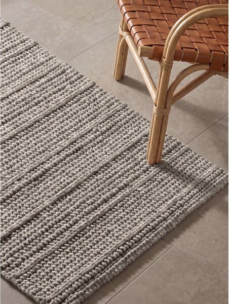 Siva ručno rađena vunena staza 80x250 cm Camden Parker – Ted Baker