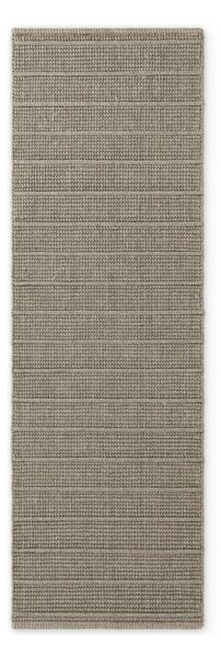 Siva ručno rađena vunena staza 80x250 cm Camden Parker – Ted Baker