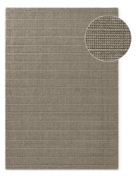 Sivi ručno rađen vunen tepih 80x150 cm Camden Parker – Ted Baker