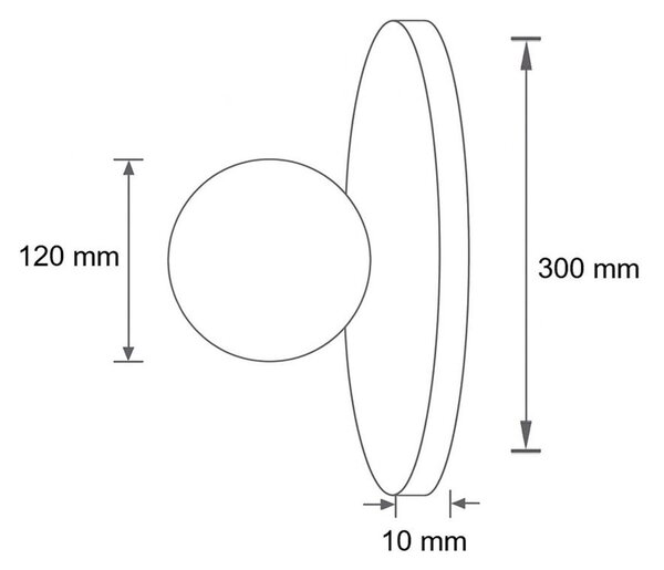 Bež stropna svjetiljka od kamenine sa staklenim sjenilom ø 12 cm Hilde – Opviq lights